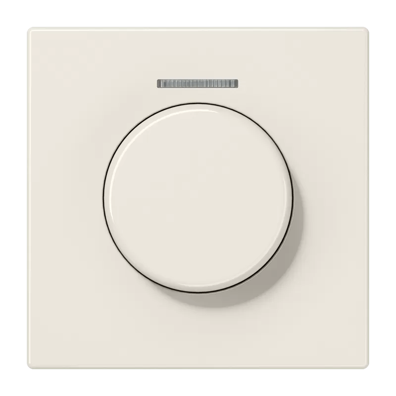 Jung Abdeckung mit Lichtleiter für KNX Drehsensor, Duroplast, Serie LS, weiß LS1940KO5
