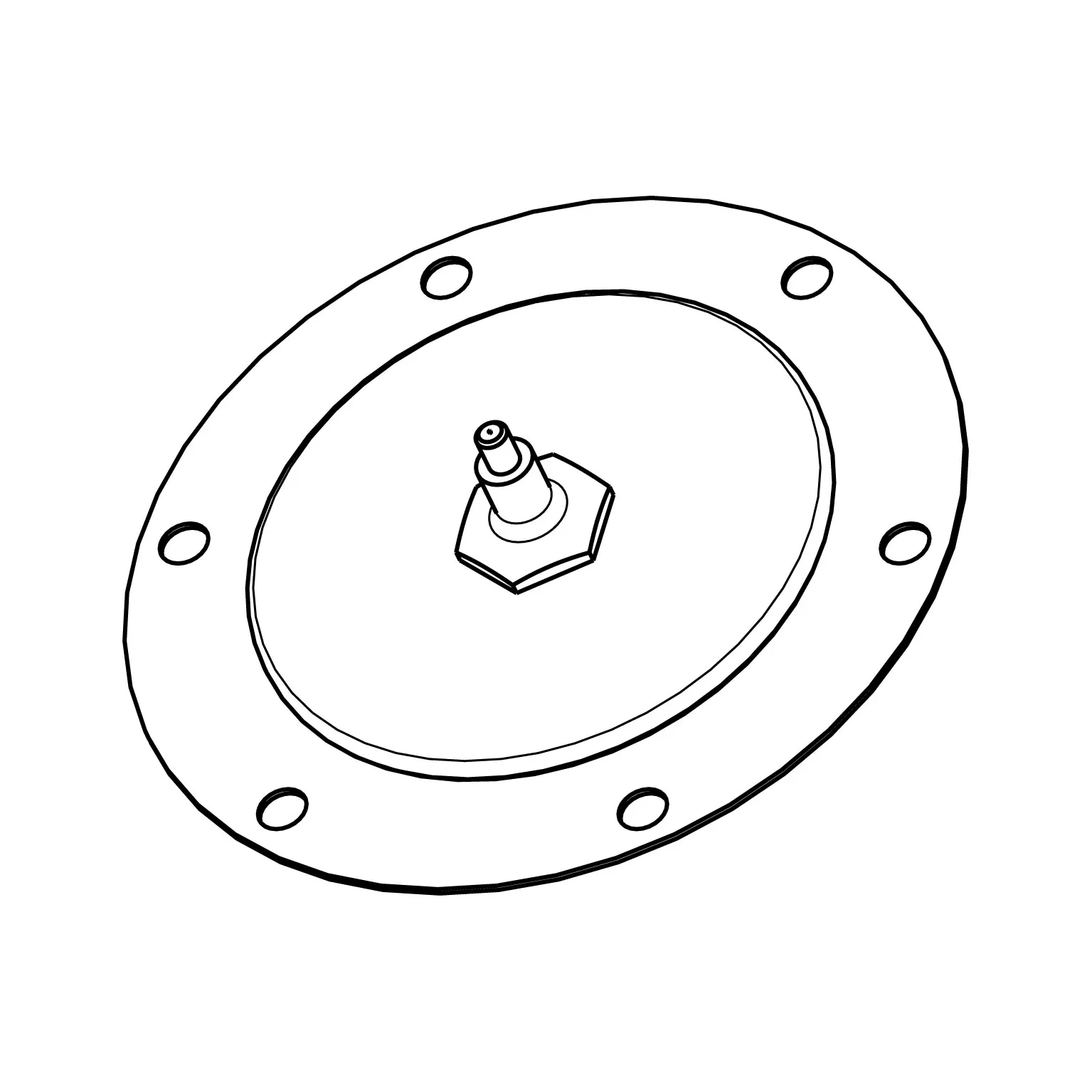 Yageo Membran, für XML-S02-Druckschalter XMLZL014