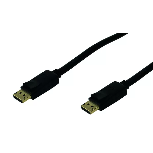 Bachmann Displayport Kabel schwarz mit 3,0m Kabel Stecker/Stecker 918.0952