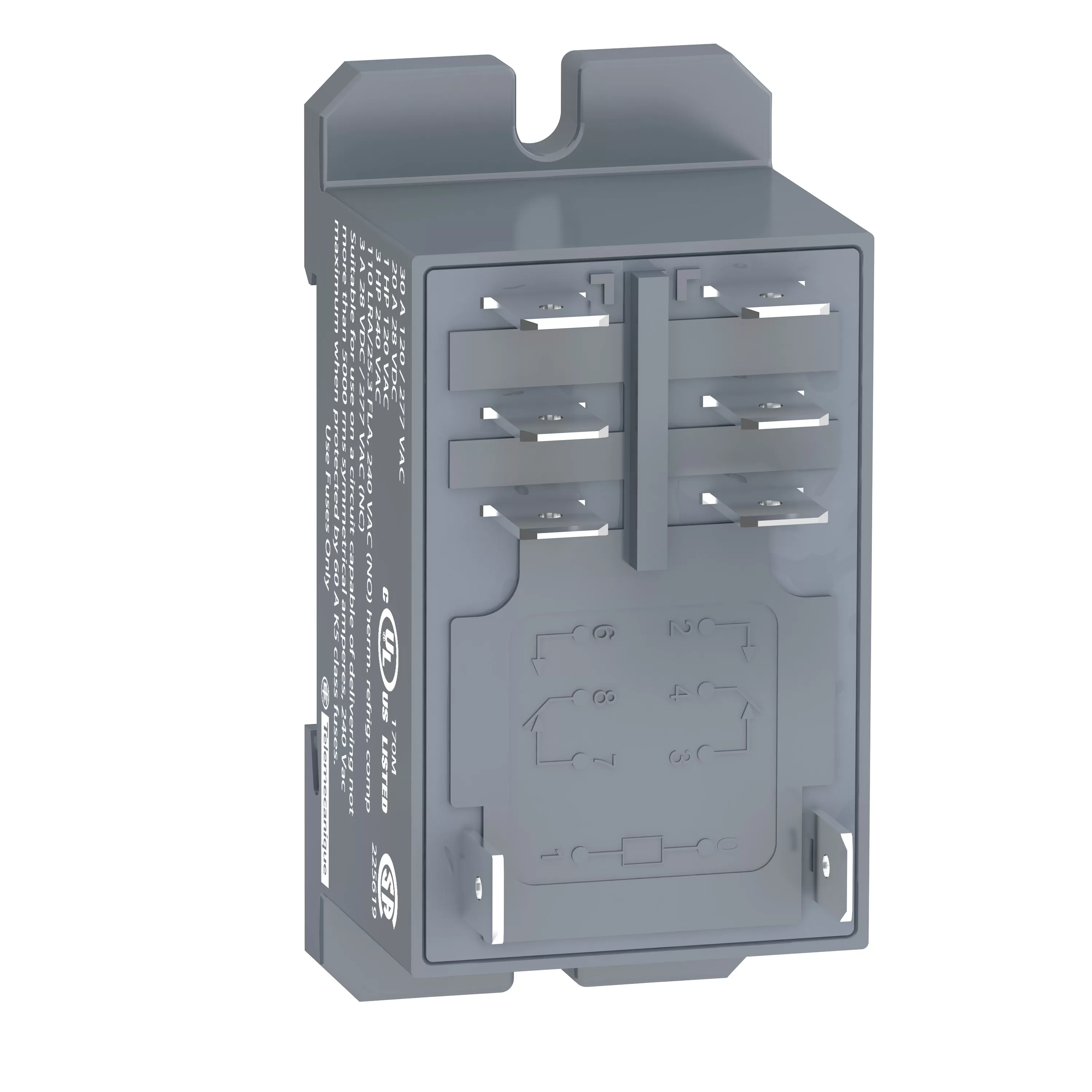 Schneider Electric Leistungsrelais RPF, 2 W, 30 A, 12 VDC RPF2BJD