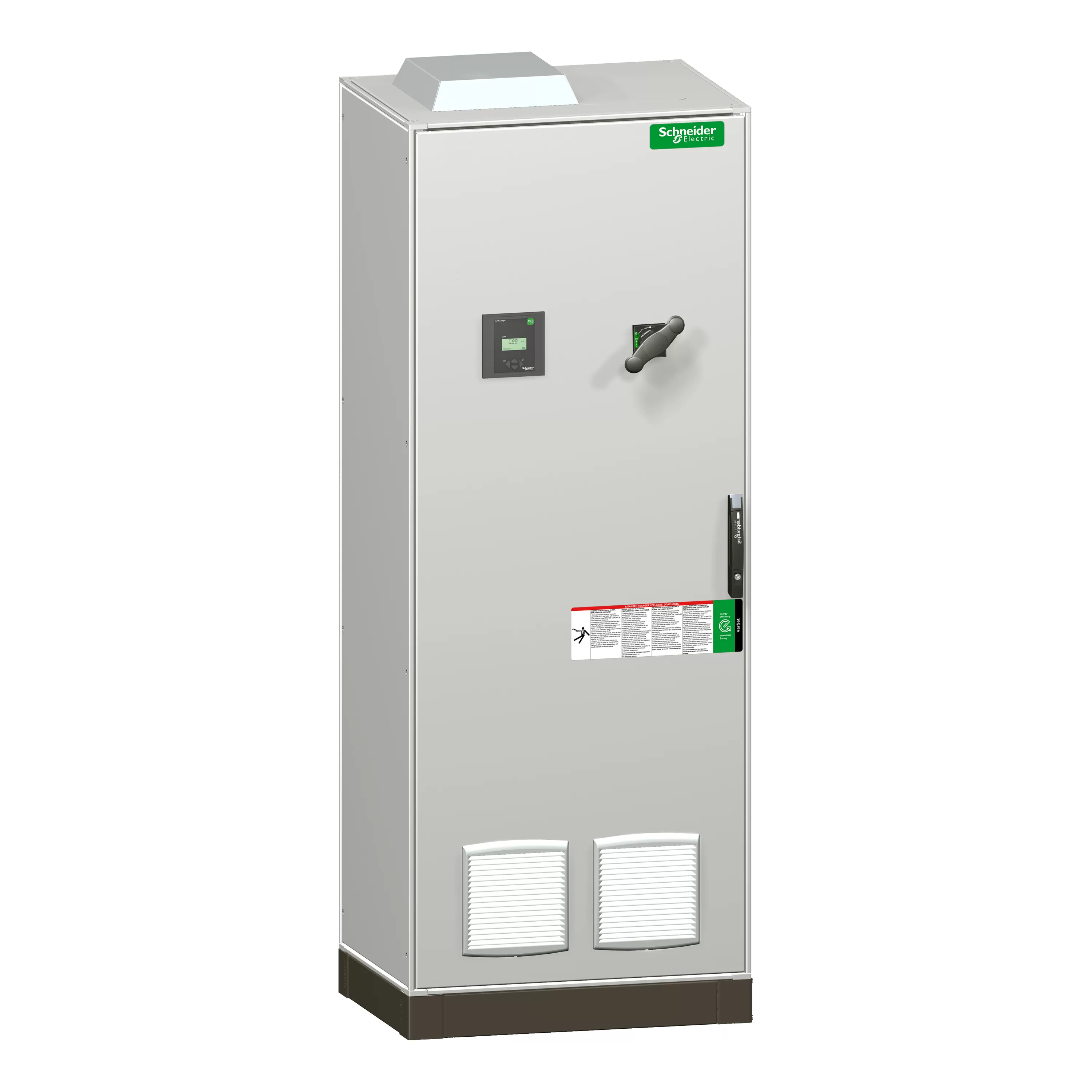 Schneider Electric VarSet-Kompensationsanlage Auto 400kvar m. Eingangsleistungssch. xxB 400V 50Hz VLVAF5N03518AA