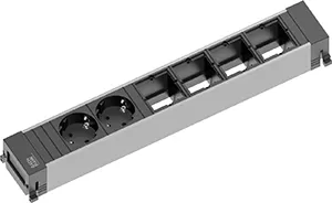 Bachmann Power Frame 2xCEE7/3 4xCM Strom 0,2m GST18 916.025