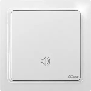 Eltako Funk-Innen-UP-Signalgeber reinweiß glänzend E-Design55 30055068
