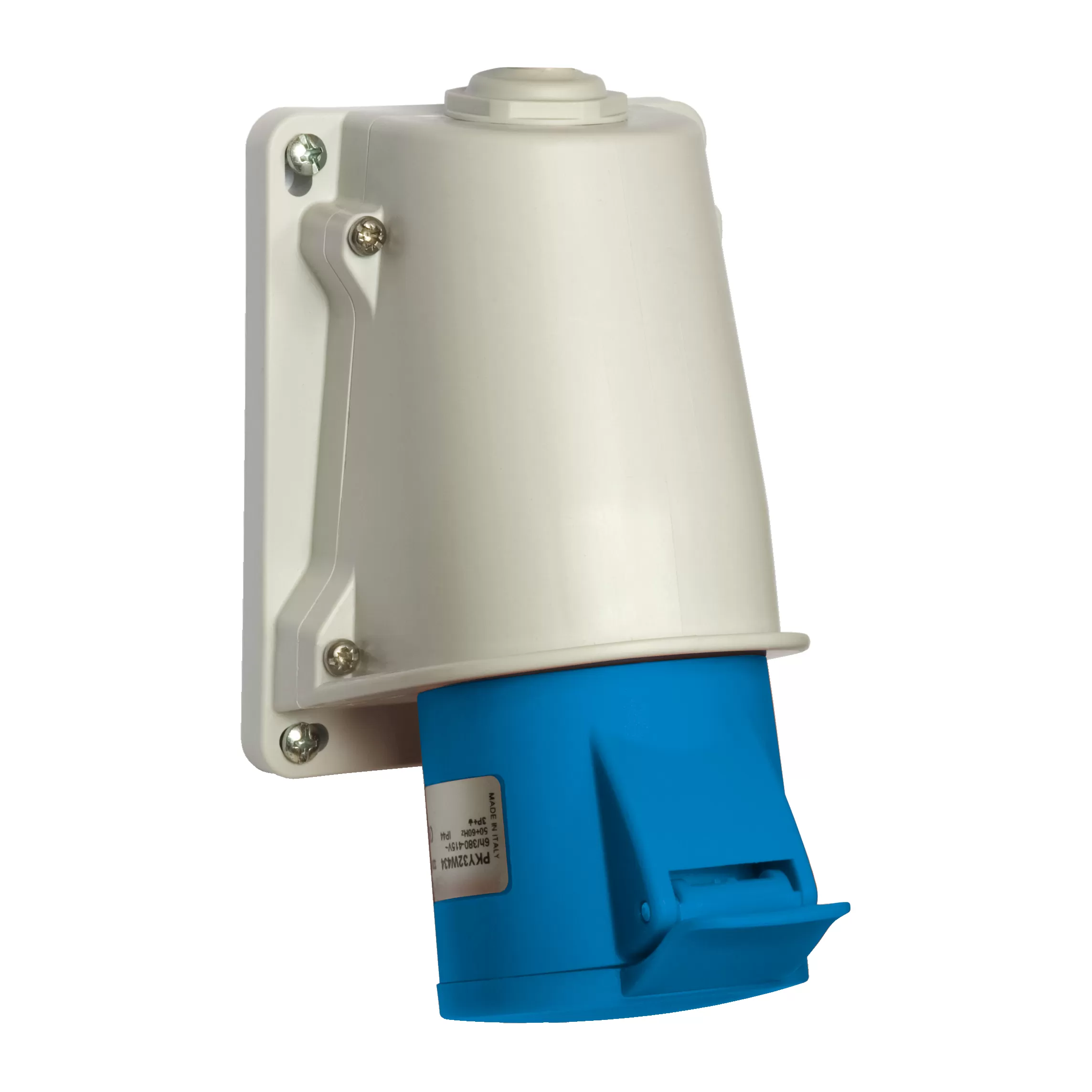 Schneider Electric CEE Wandsteckdose Schneidklemmen, 32A, 2p+E, 200-250 V AC PKY32W423