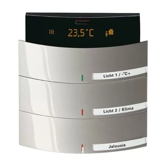 Busch-Jaeger 6321/38-79 | Bedienelement 3/6-fach, mit IR-Schnittstelle und RTR Busch-triton®
