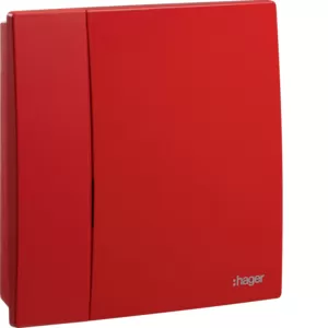 Hager BEKA Funk-Innensirene, rot RFS100D