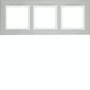 Berker Rahmen 3fach waag E-St B.7 E-St/pw 10233609