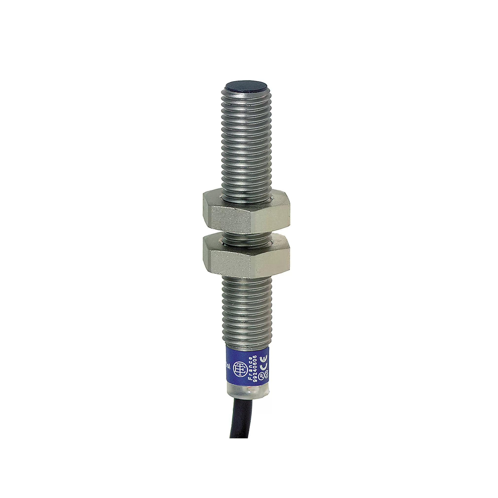 Yageo XS1-Indu. Näher.sch. M8, L50 mm, Edels., Sn 1 mm, 24-240V AC/DC, 2 m Kab. XS1M08MB230