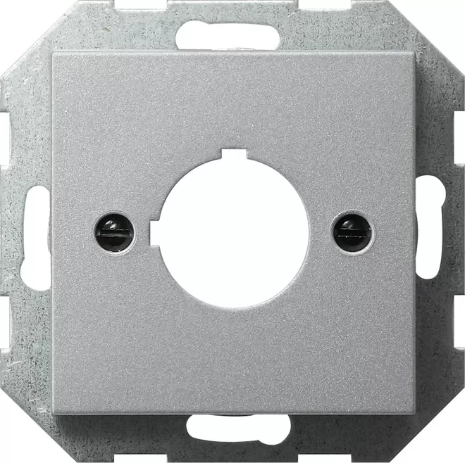 Gira Abd. Tragring Geräte Ø 22,5 mm System 55 F Alu 027226