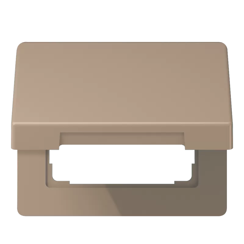 Jung Klappdeckel, Aluminium eloxiert, Serie SL, gold-bronze SL590KLGB