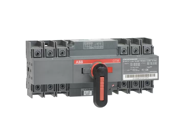 ABB OTM63F3CMA24D Lastumschalter m. Mot. 3-polig 63A m. Griff für manuel. Betr. 1SCA124060R1001