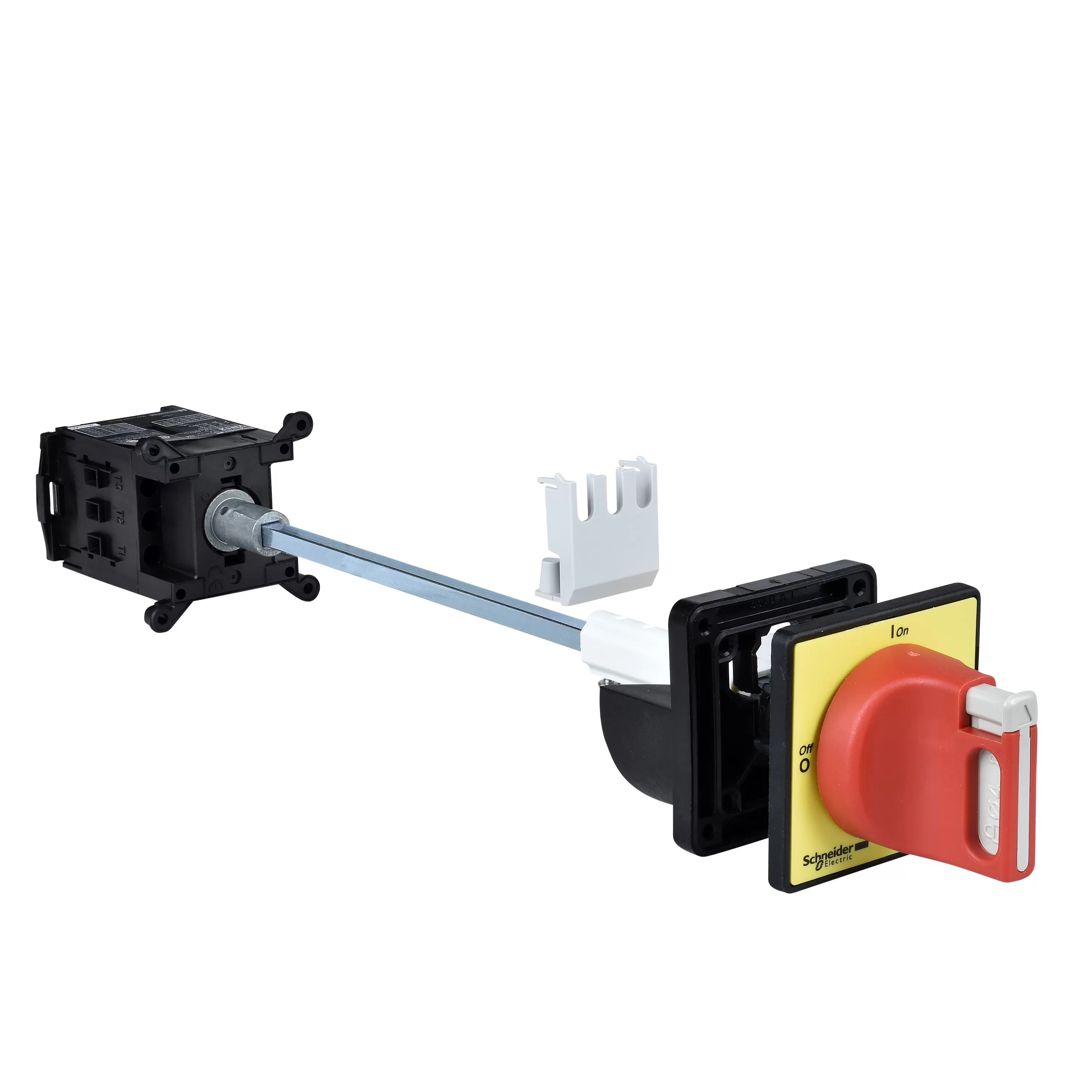 Schneider Electric Not-Aus/Hauptschalter, Zwischenbau, 3p, 690V, 12A, Griff rot abschließbar VCCDN12