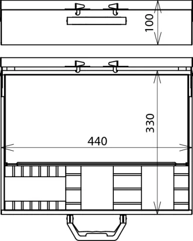 Dehn Erdungs- u. Kurzschließset VI f. Kabelverteiler m. Stahlblechkoffer 745901