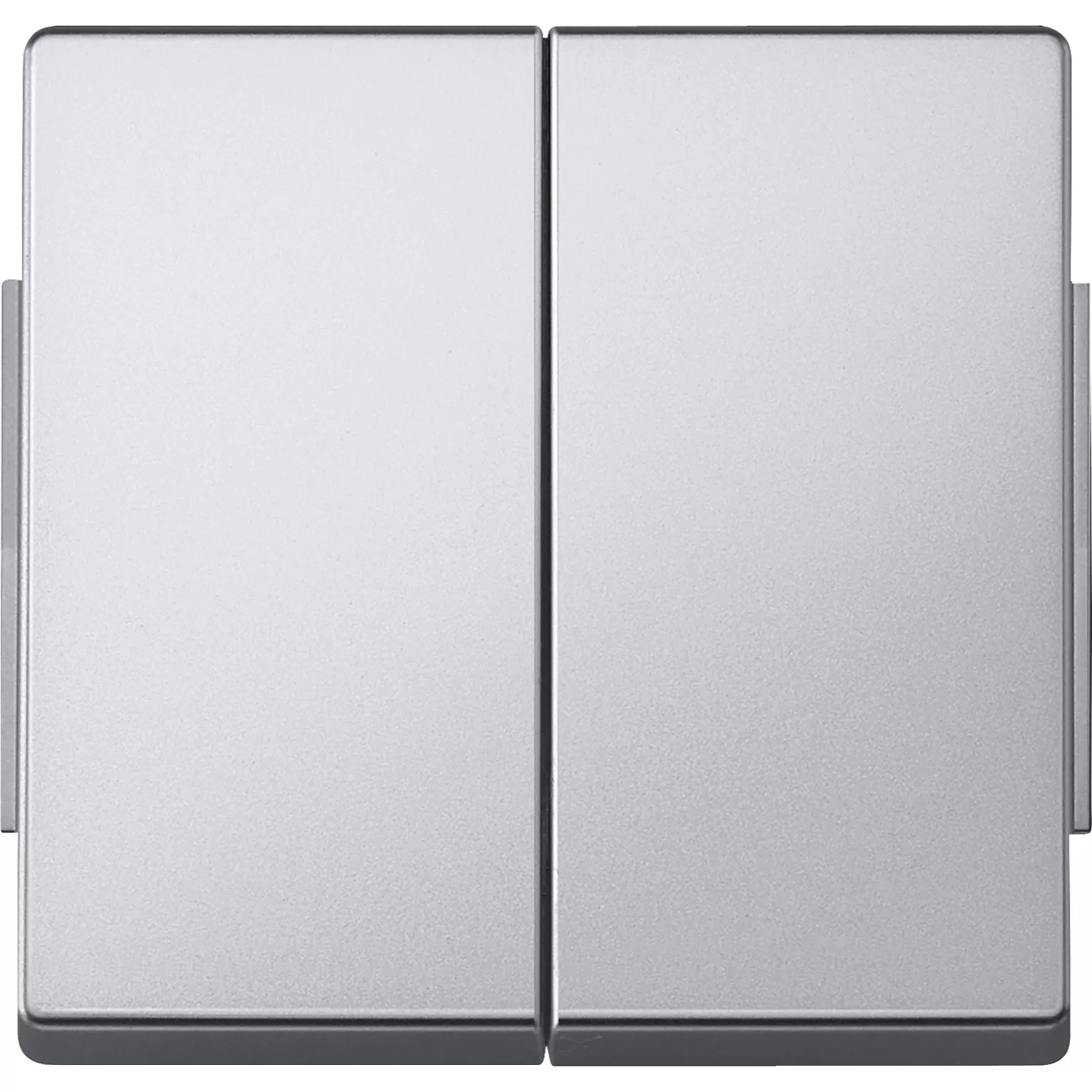 Merten Wippe für Serienschalter, aluminium, AQUADESIGN 343560