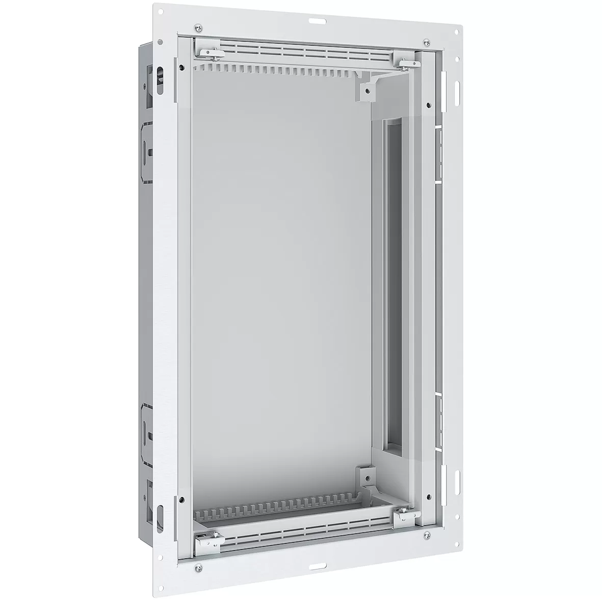 ABN Flachverteiler UP/HW,110mm tief, IP 30,SK II, 1x3-reihig, Leer, ohne Blendrahmen UL13X