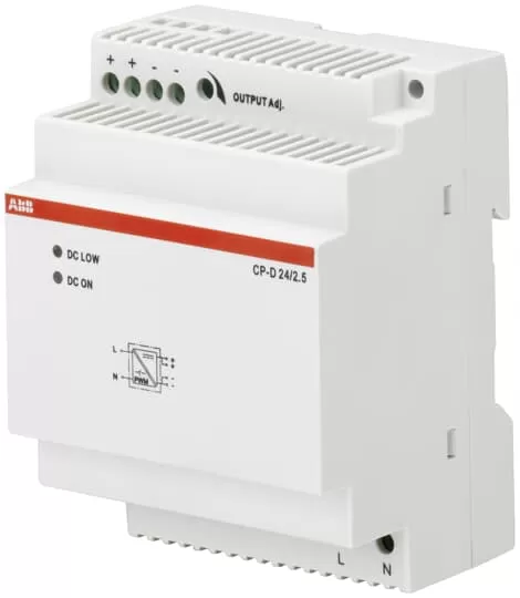 ABB CP-D24/2.5 priOn Netzteil, 24 V DC, 2,5 A, REG 2CDG120037R0011