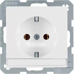 Berker Steckdose SCHUKO m BF Q.1/Q.3 pw samt 47506089