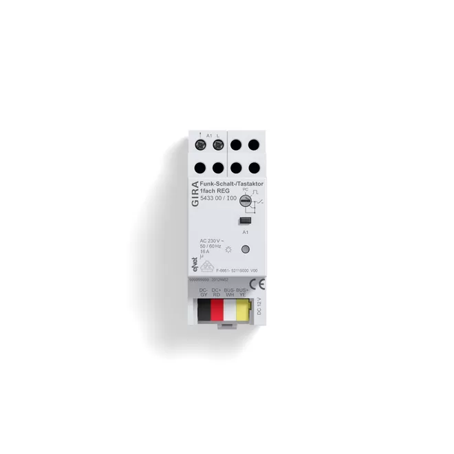 Gira Funk Schalt-/Tastaktor 1f REG Gira eNet 543300