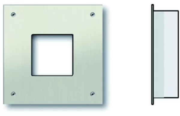 TCS Unterputzmontageset aus Frontplatte und UP-Kasten für Serie AMI, für 1 AMI-Modul ZAU2001-0030