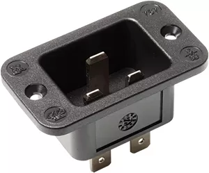 Bachmann Kaltgerätestecker 70°C 16A / 250V, 70°C 917.173