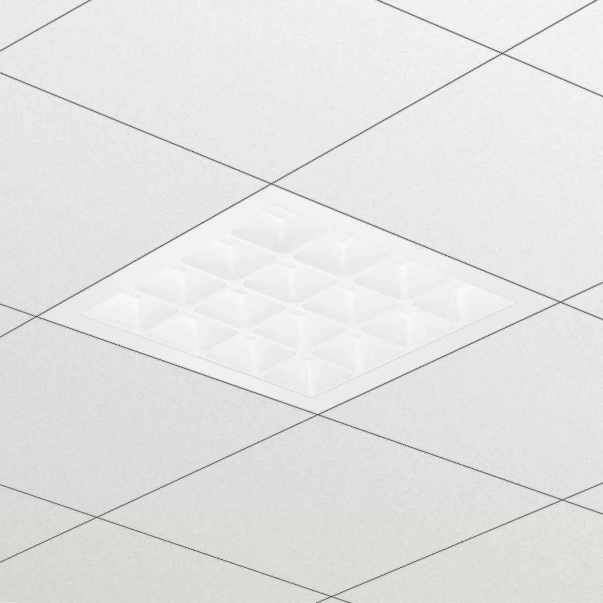 Signify PowerBalance recessed - 940 neutral white - Elektronisches Betriebsgerät, DALI-regelbar - Push-in connector and pull relief - No 96613300