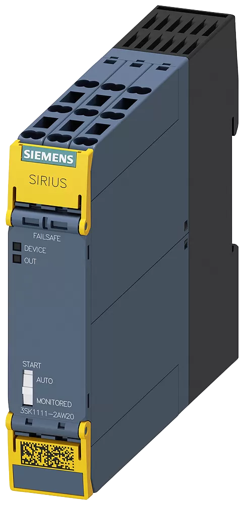 Siemens SIRIUS Sicherheitsschaltgerät Grundgerät Standard Reihe Relais-Freigabekreise 3SK11112AW20