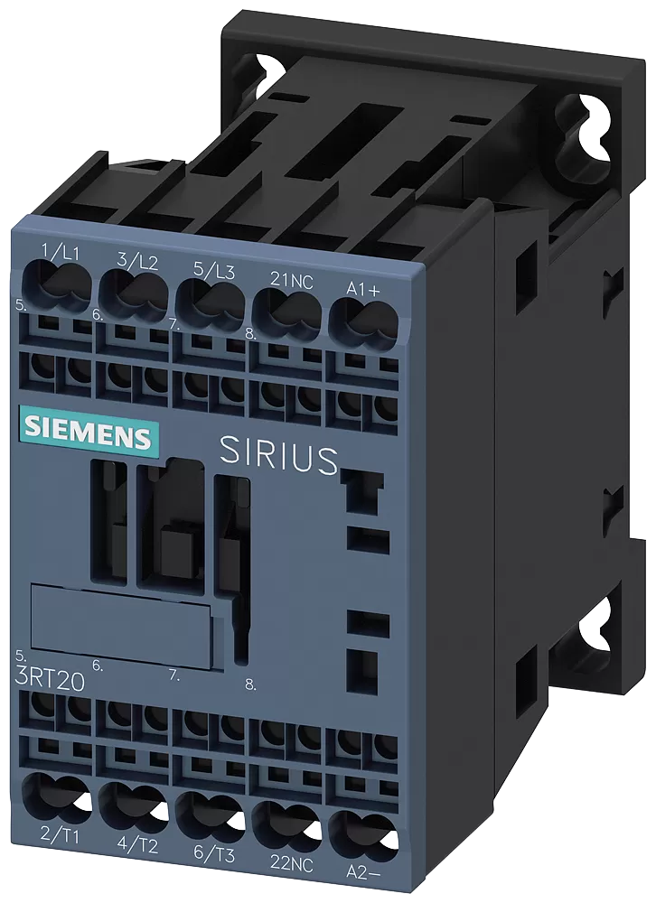 Siemens Schütz, AC-3e, 7 A/3 kW/400V, 3-polig, DC 24V, 1Ö, Federzuganschluss 3RT20152BB42