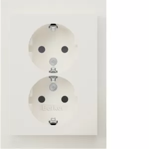 Berker D-Steckdose SCHUKO ADP erh.BS K.1 pw gl 47597009