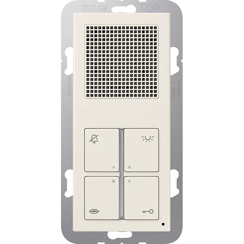 Jung Audio-Innenstation Design Standard, Serie AS, weiß SI4ADW