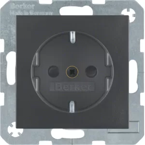 Berker Steckdose SCHUKO erh BS B.3/B.7 anthr 41231606