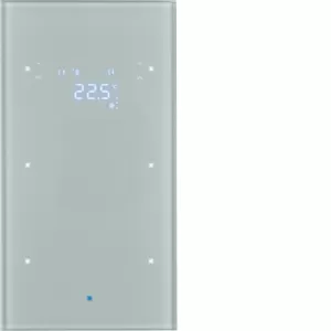 Berker Glas-Sensor 2f m Te.reg TS alu 75642034