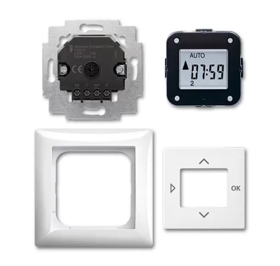 Busch-Jaeger 6422 UJ-914 | Jalousie-Compact-Timer, Komplettset