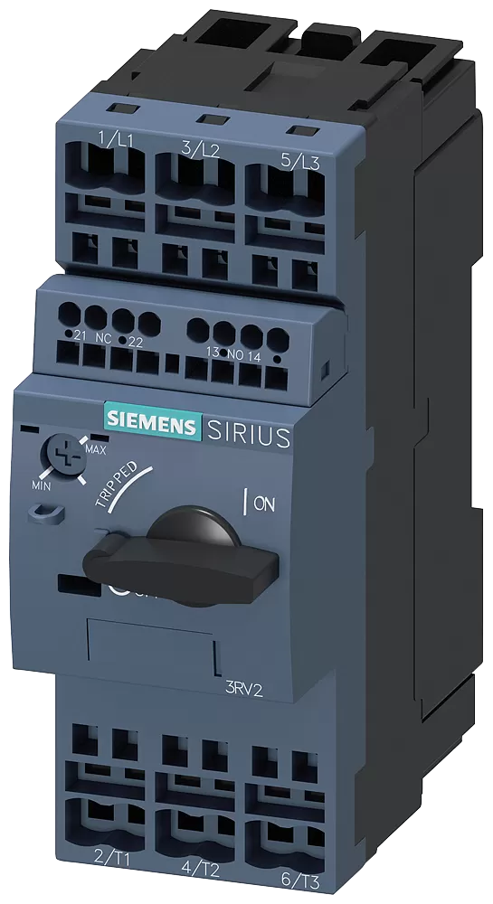 Siemens Leistungsschalter, S0, Motorschutz, Class 10, A-ausl. 14-20A, N-ausl. 260A 3RV20214BA25