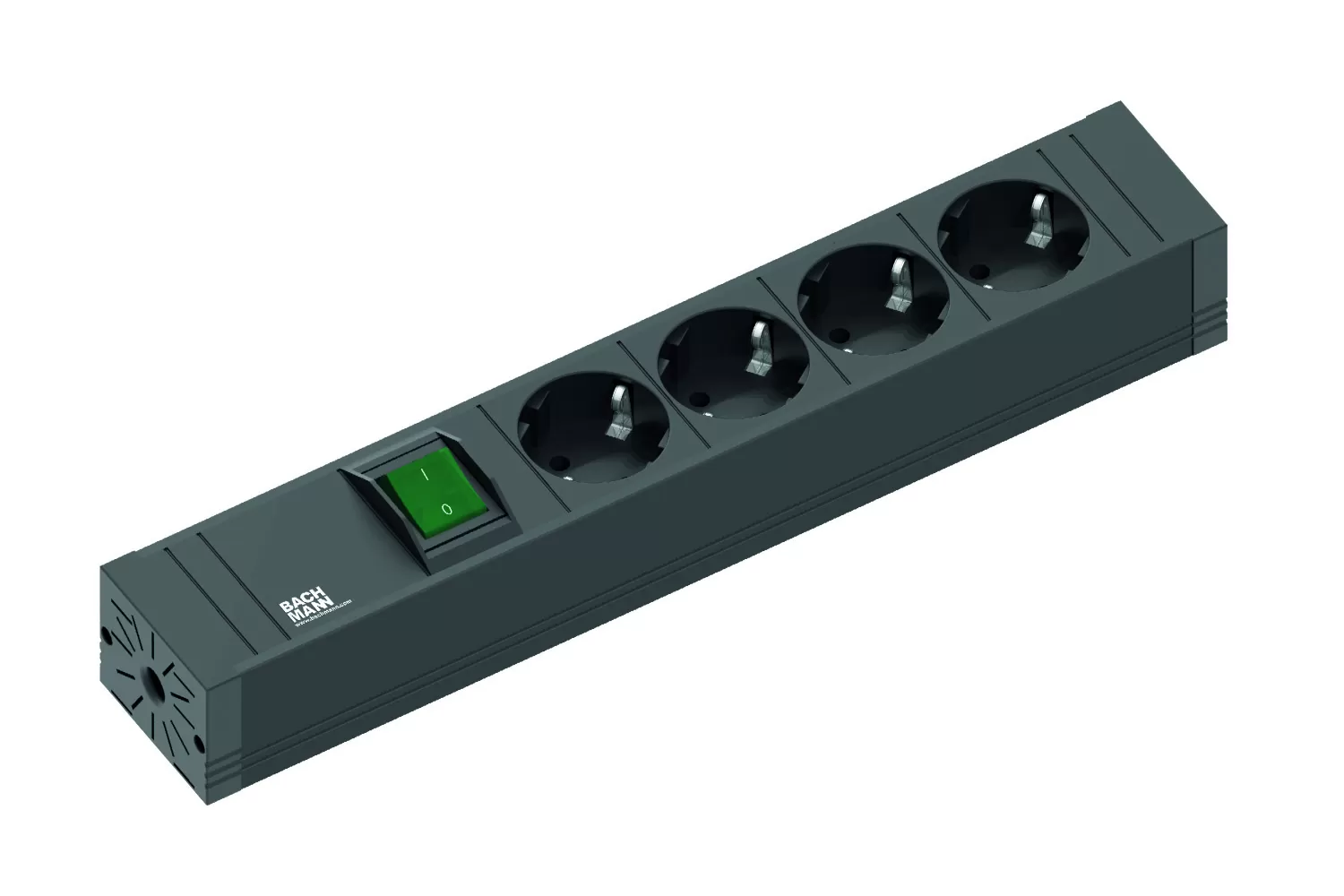 Bachmann CONNECT LINE 4xCEE7/3 1xSchalter Strom 2,0m 420.0012