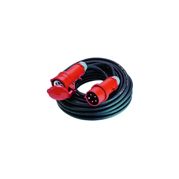 Bachmann Verlängerung H07RN-F 5G1,5mm² sw, 25m, CEE/16A rt 344.172