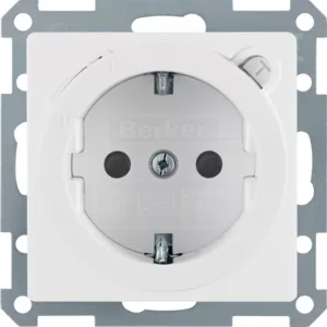 Berker Steckdose SCHUKO m FI erh BS Q.1/Q.3 pw 47086089