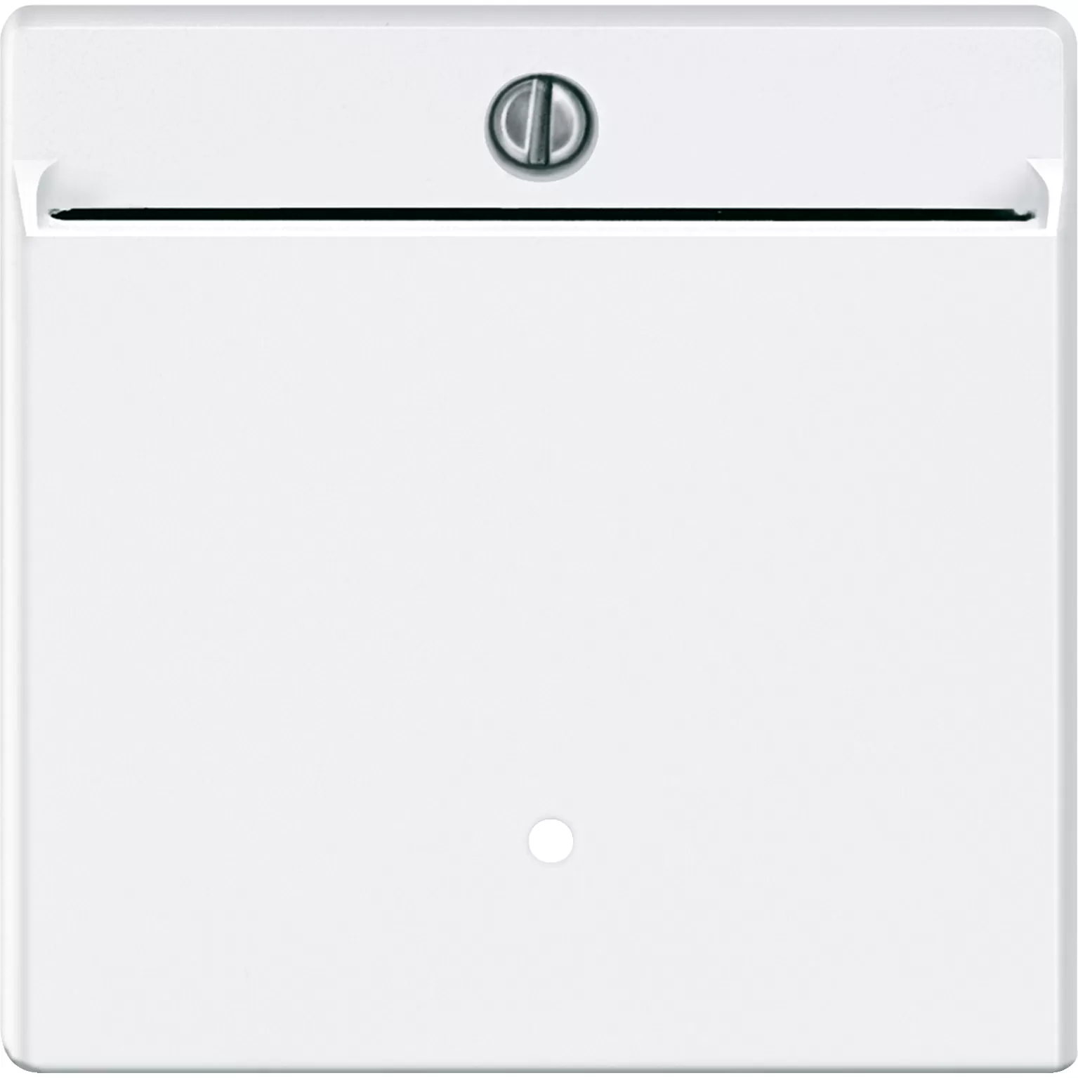 Merten Card-Schalter, polarweiß, System M 315419