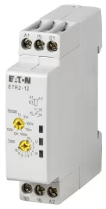 Eaton Zeitrelais, 0,05 s - 100 h, 24 - 240 V AC 50/60 Hz, 24 - 48 V DC, 1 W, rückfallverzögert 262686