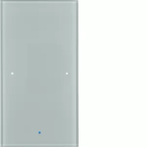 Berker Glas-Sensor 1fach Komfort TS Sensor alu 75141034
