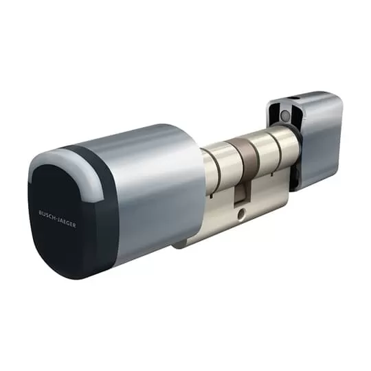 Busch-Jaeger D01EU454503TF1-03 | Elektronisches Zylinderschloss, EU-Profil Profiltyp: Euro-Standardprofil-Zylinder mit Innenknauf