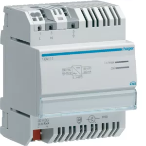 Hager Spg. Versorg. 1 Ausg, 1 Drossel, 320mA TXA111