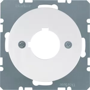 Berker Zentralstück f BG Ø 22,5 mm pw glänzend 14322089