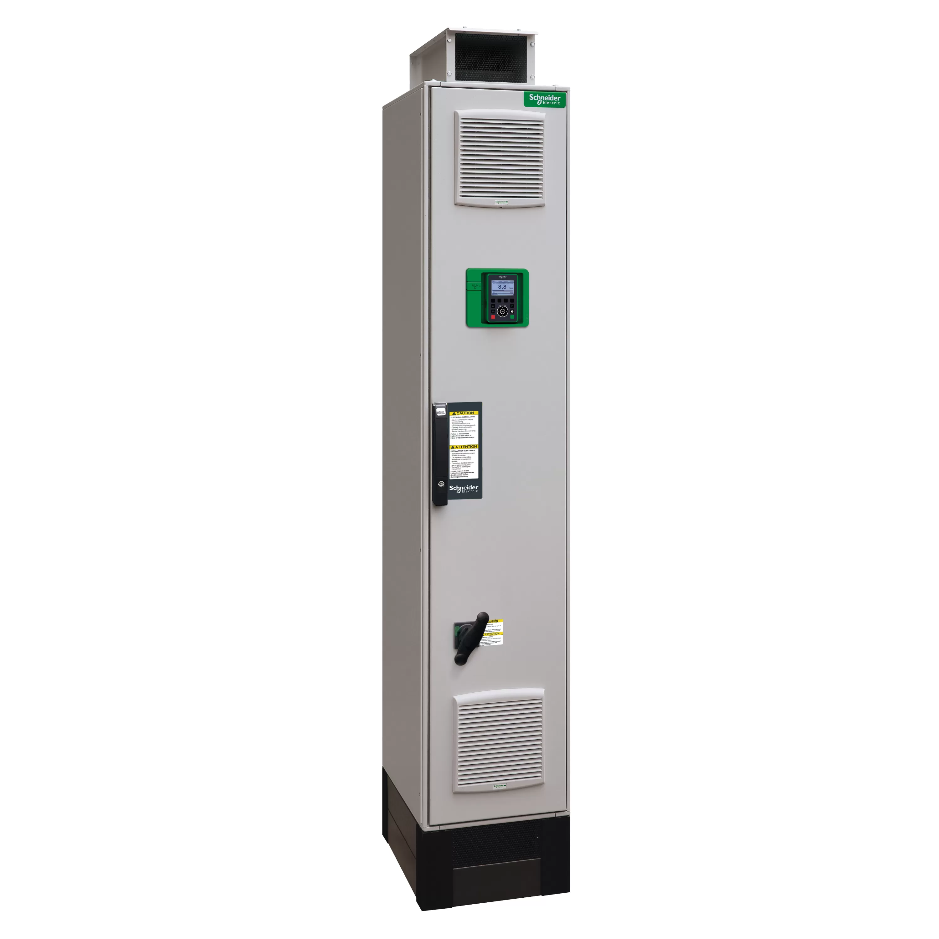 Schneider Electric Frequenzumrichter, bodenst., ATV950, 132kW, 400/440V- ohne Bremsmodul, IP54 ATV950C13N4F
