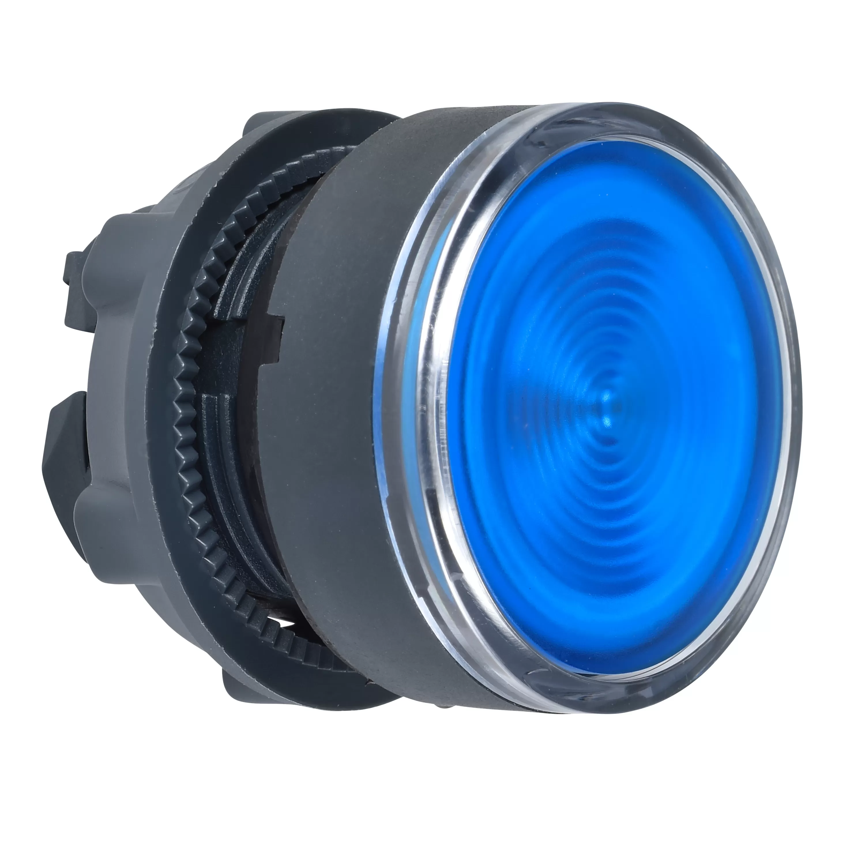 Schneider Electric Frontelement für Leuchtdrucktaster ZB5, tastend, blau, Ø 22 mm ZB5AA68
