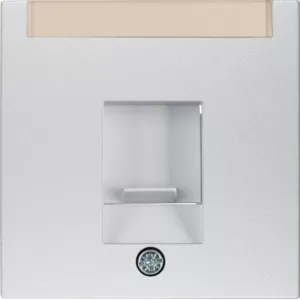Berker Zentralstück m Staubs u BF B.7 alu matt 11701404