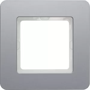 Berker Rahmen 1fach Q.7 Alu gestrahlt 10116074