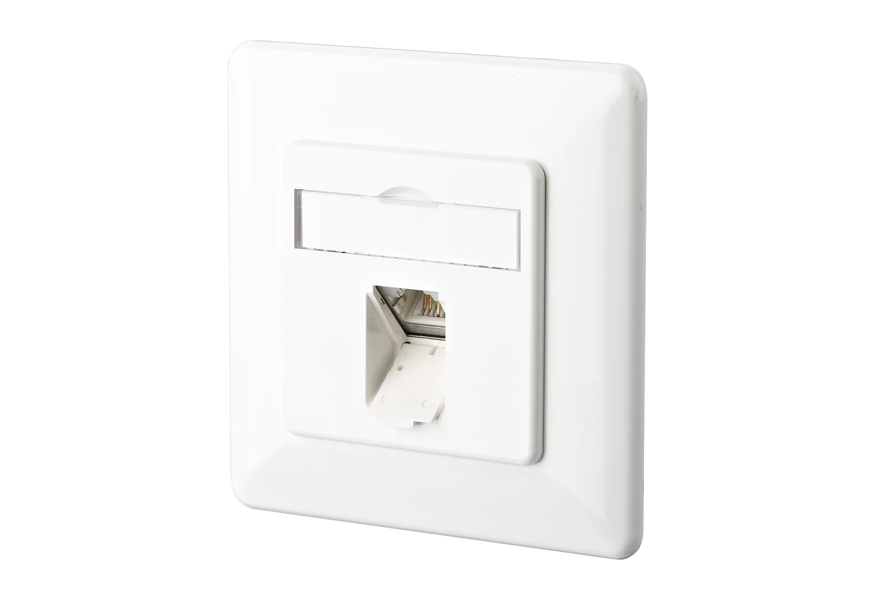 Metz Connect E-DAT C6A 1 Port UP reinweiß 130C371002-I