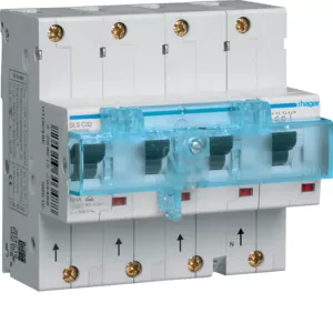 Hager SLS-Schalter 3P+N Cs-32A Hutschiene HTN632C