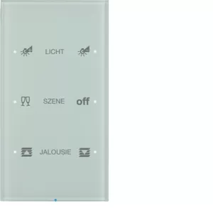 Berker Touch-Sensor 3f Komf R.3 Glas konfig. pw 75143150