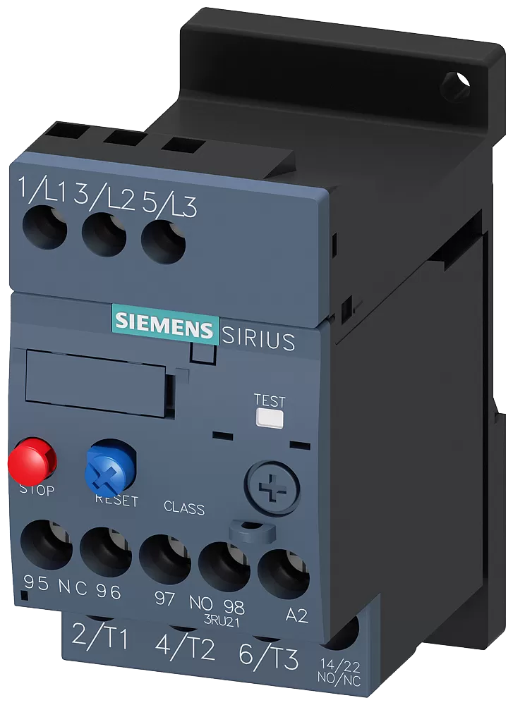 Siemens Überlastrelais 0,55-0,80A Motorschutz S00, Class 10 3RU21160HB1